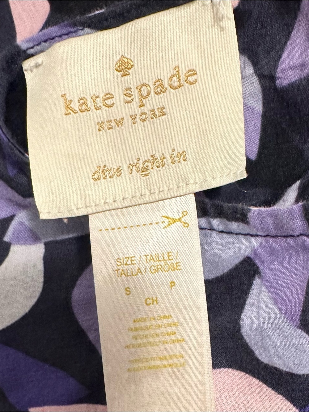 Kate Spade New York Cotton Sleeveless Tie Open Back Mini Cover Up Summer Dress S - Picture 6 of 7